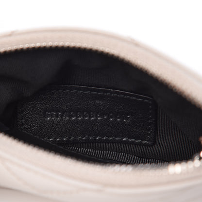 Saint Laurent Calfskin Matelasse Monogram Key Pouch Porcellana 7 of 8