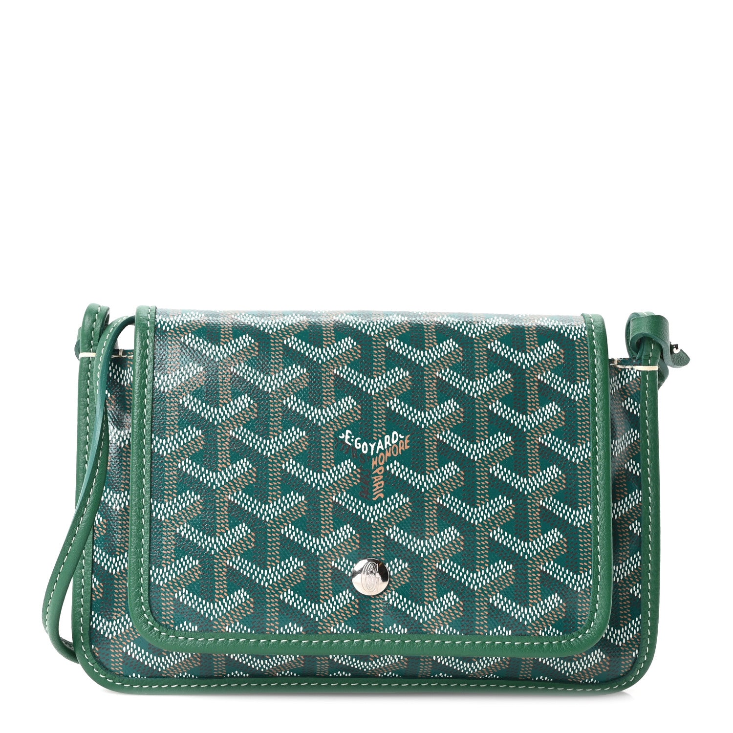 Goyard Goyardine Plumet Wallet Clutch Green 1 of 9