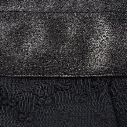 Gucci GG Monogram Double Pocket Belt Bag Black 8 of 9