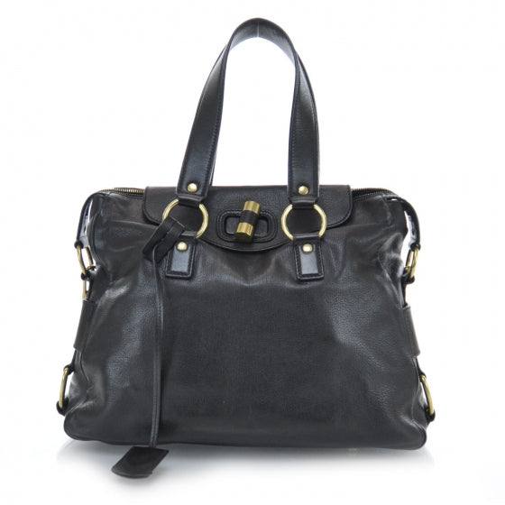 Saint Laurent Leather Muse Messenger Bag Black 1 of 9