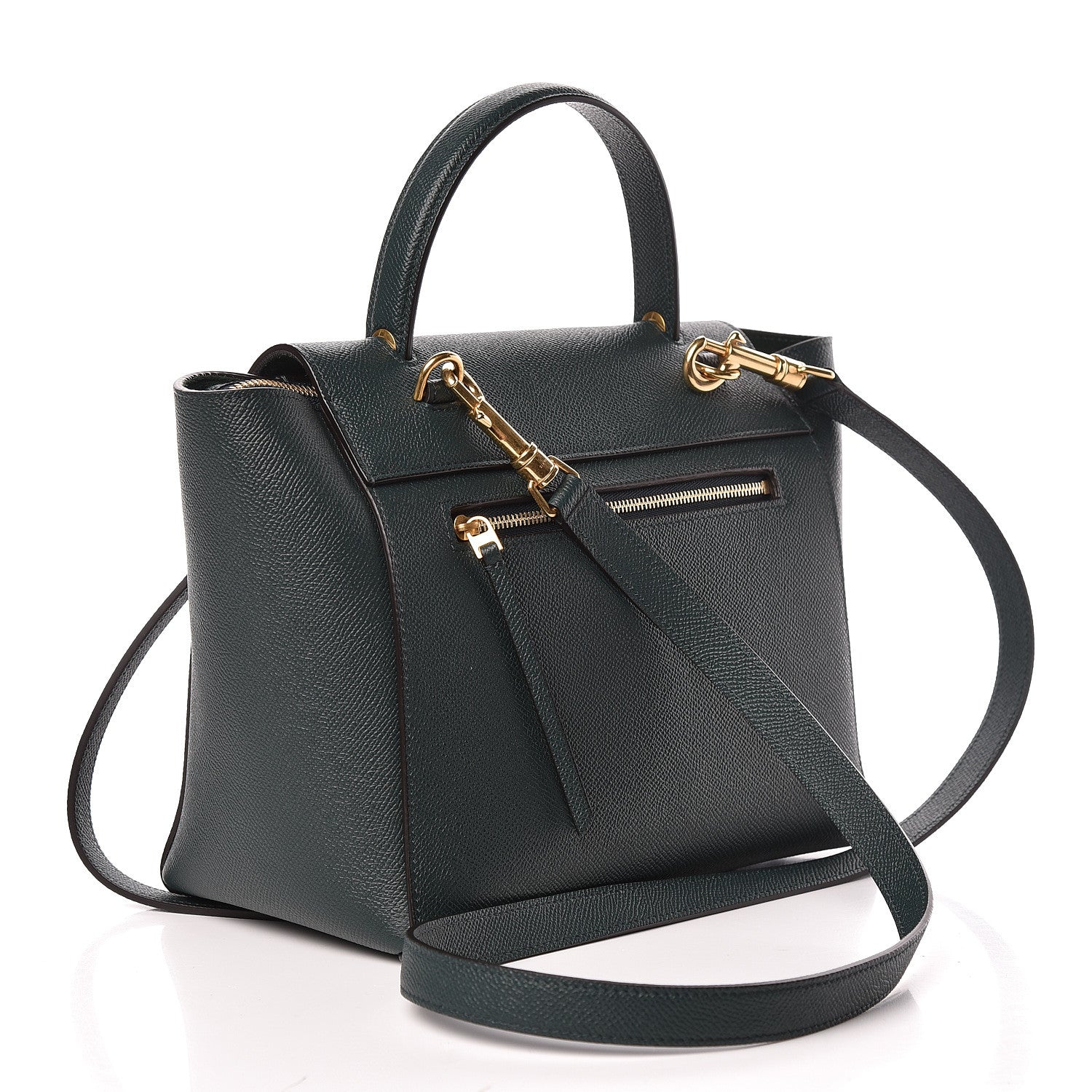Celine Grained Calfskin Micro Belt Bag Amazone 3 of 11