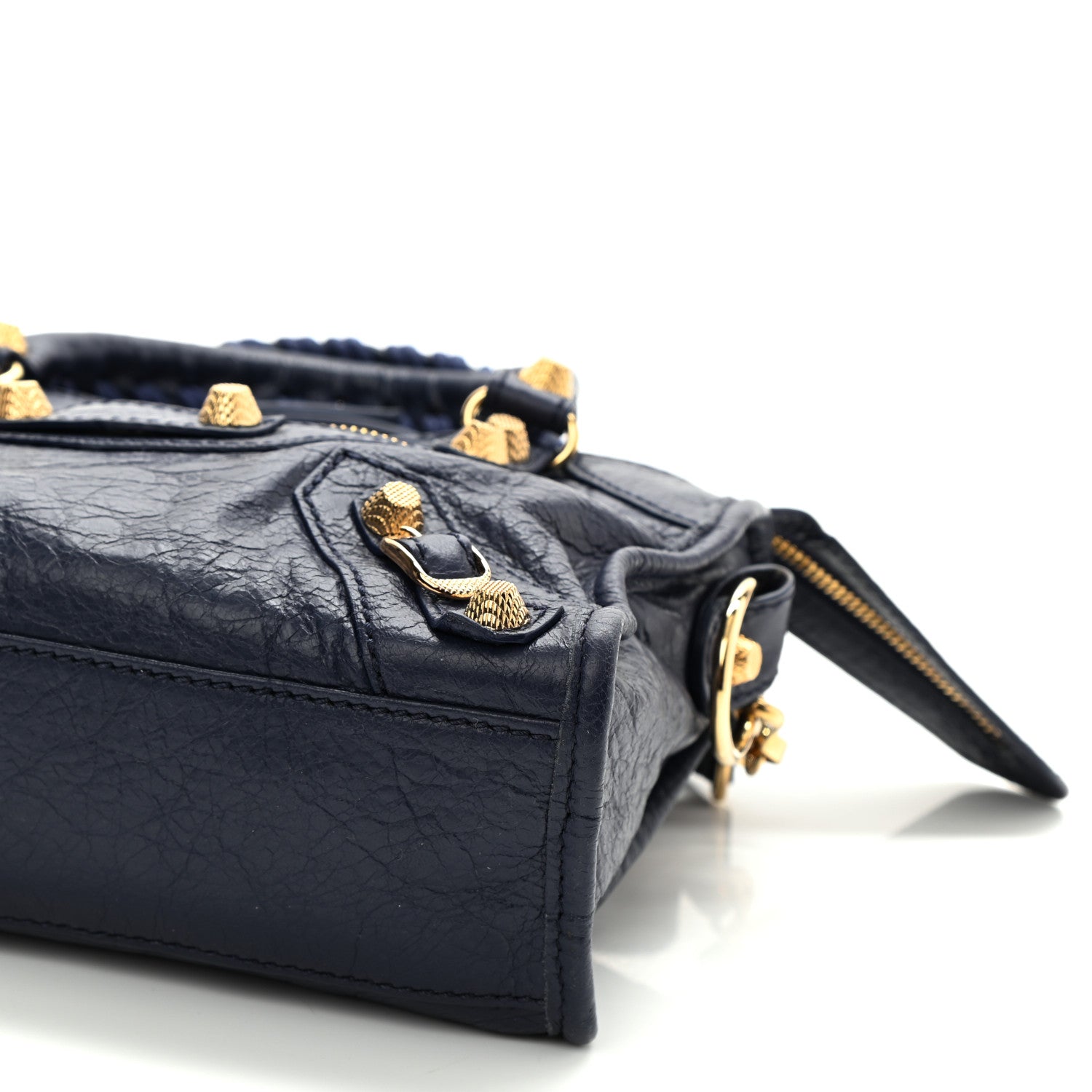 Balenciaga Agneau Giant 12 Gold Hardware Mini City Gris Chartreux 9 of 9
