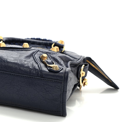 Balenciaga Agneau Giant 12 Gold Hardware Mini City Gris Chartreux 9 of 9