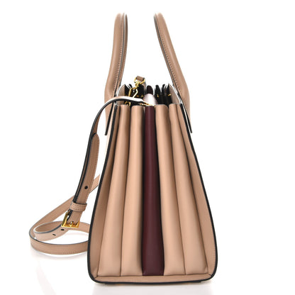 Prada Saffiano City Calfskin Bibliothèque Top Handle Cammeo Granato 9 of 9