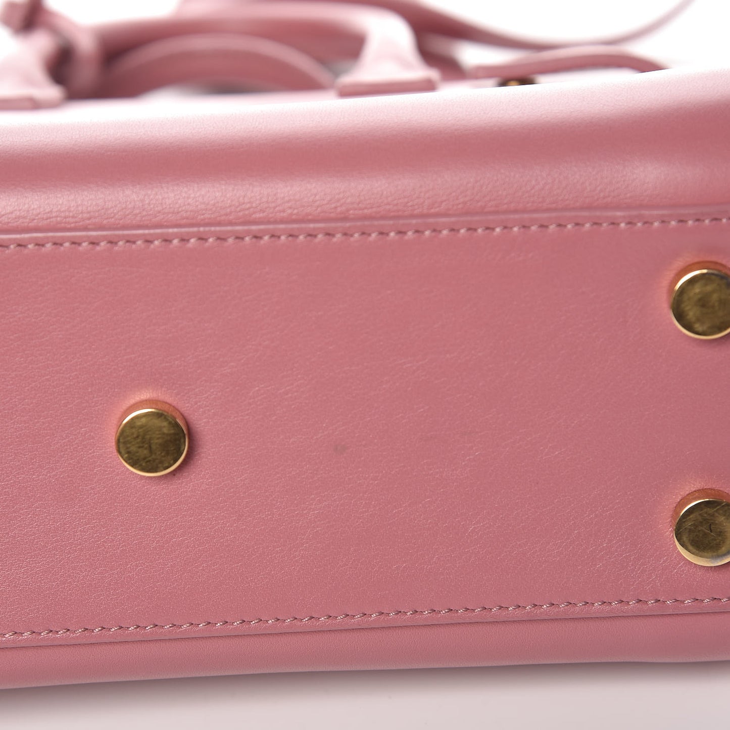Calfskin Nano Sac De Jour Rose Dark