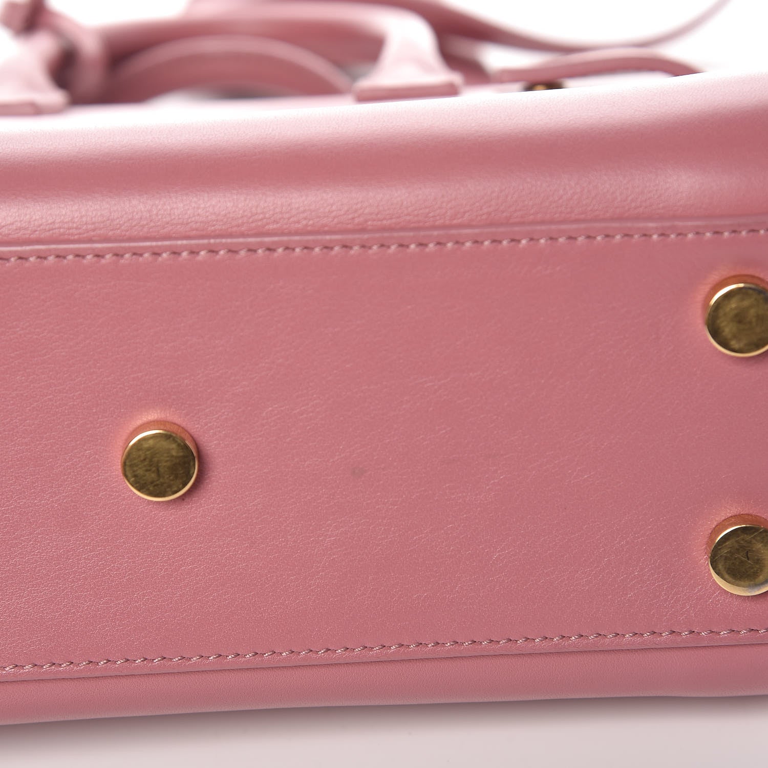 Saint Laurent Calfskin Nano Sac De Jour Rose Dark 13 of 13