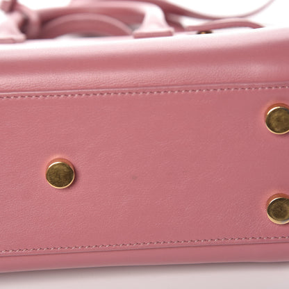 Saint Laurent Calfskin Nano Sac De Jour Rose Dark 13 of 13