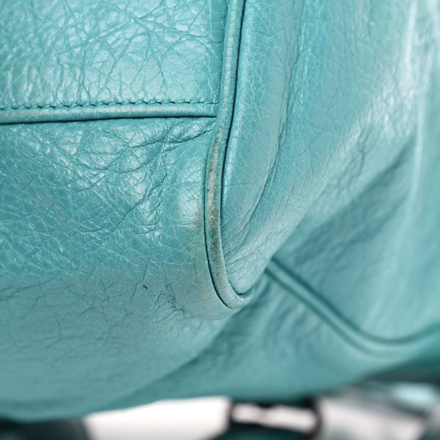 Balenciaga Agneau Classic Hardware Velo Bleu Tropical 9 of 11