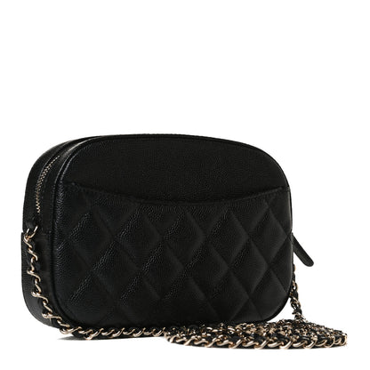 Chanel Caviar Quilted Vanity With Chain Black 2 of 10