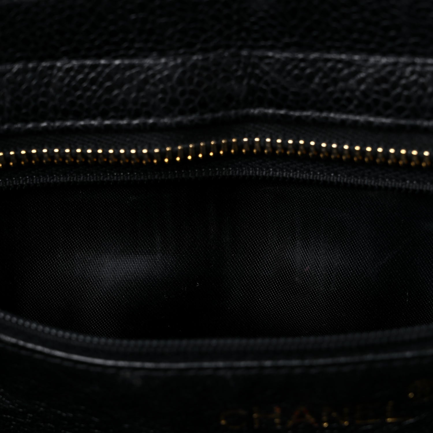 Chanel Caviar Quilted Shoulder Bag Black 15 of 21