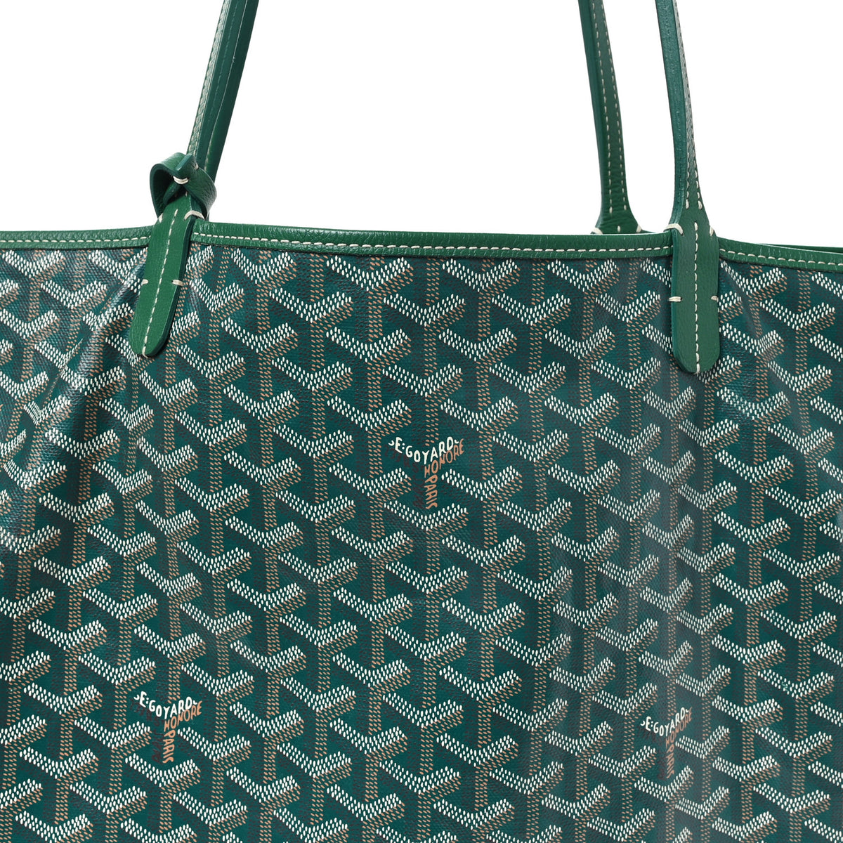 Goyard Goyardine Saint Louis GM Green 9 of 12