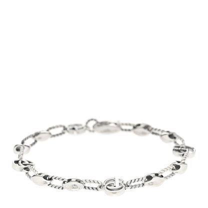 Gucci Sterling Silver GG Mariner Link Bracelet 1 of 4