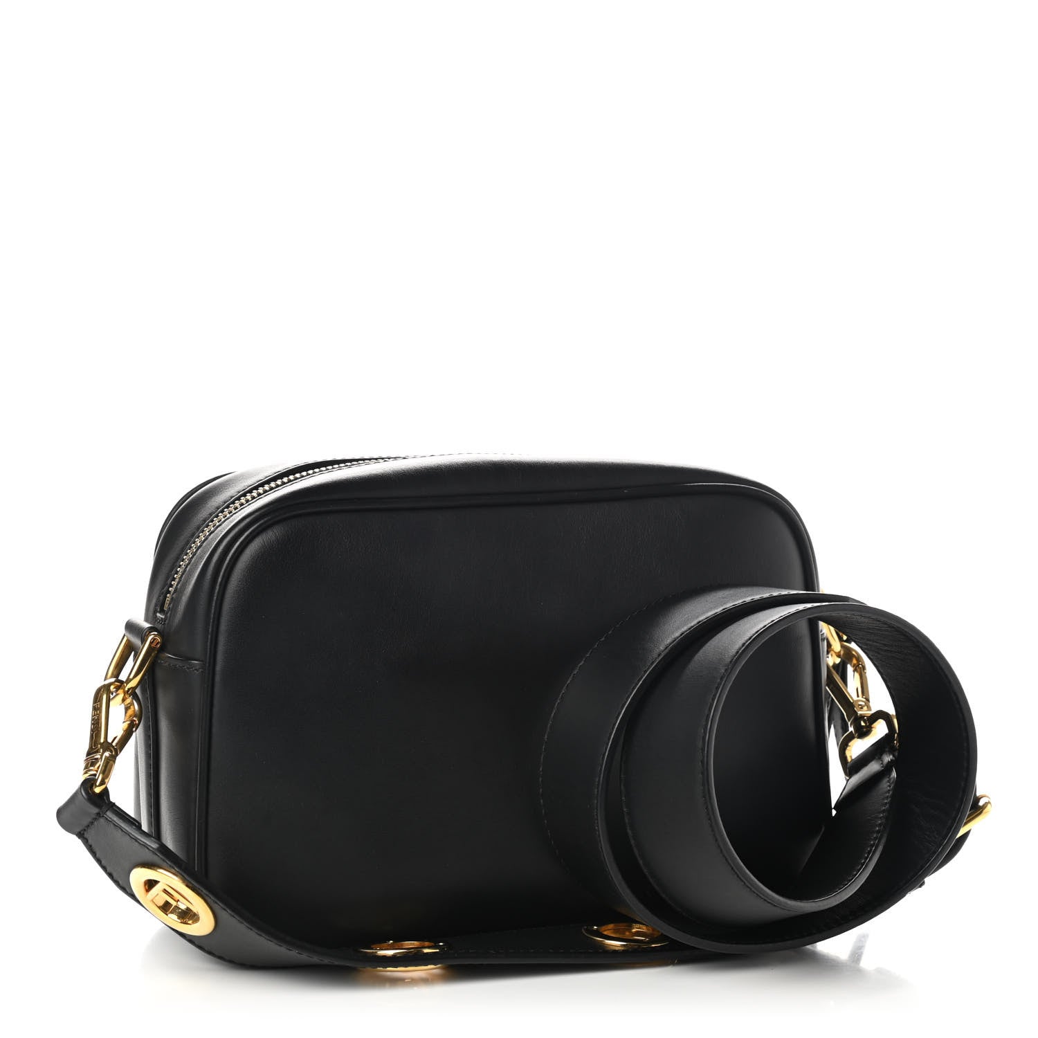 Fendi Vitello Century F is Fendi Camera Case Black 3 of 13