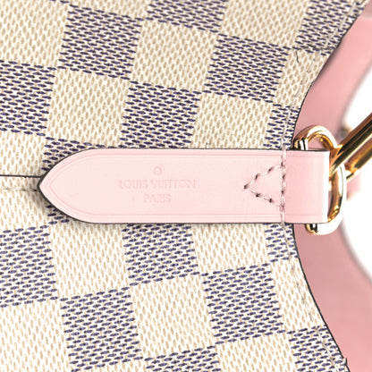 Louis Vuitton Damier Azur Neonoe MM Eau De Rose 6 of 8