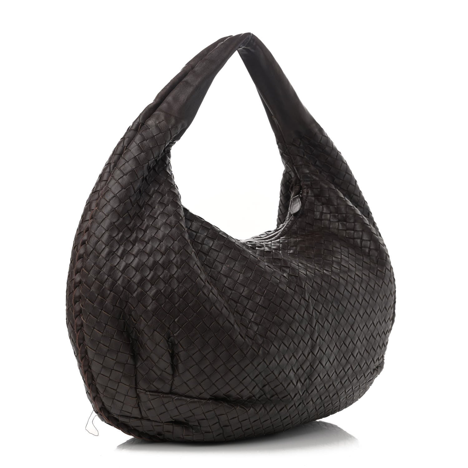 Bottega Veneta Nappa Intrecciato Large Belly Veneta Hobo Ebano 3 of 12