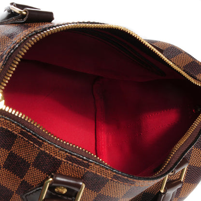 Louis Vuitton Damier Ebene Speedy Bandouliere 25 5 of 8