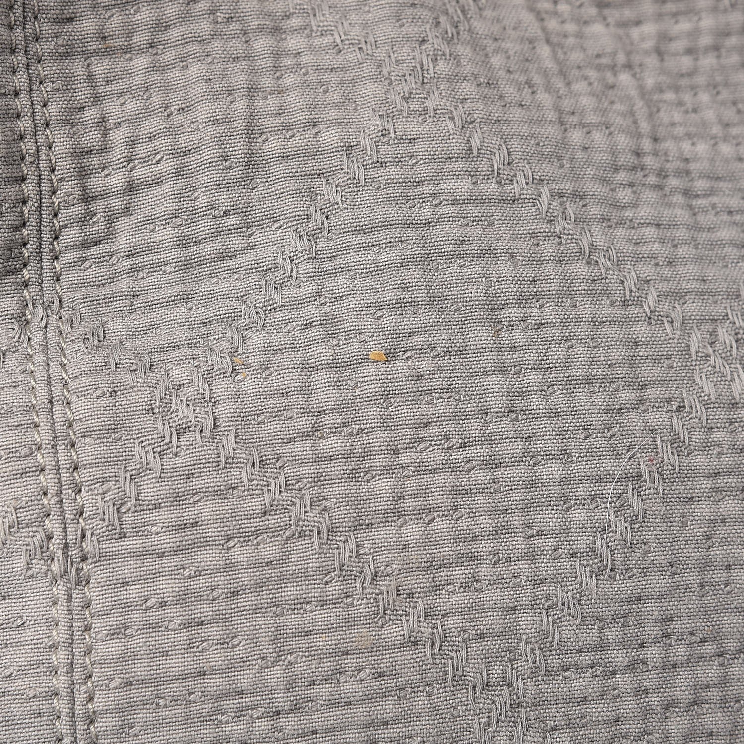 Chanel Canvas Small Double Face Tote Gray 12 of 14