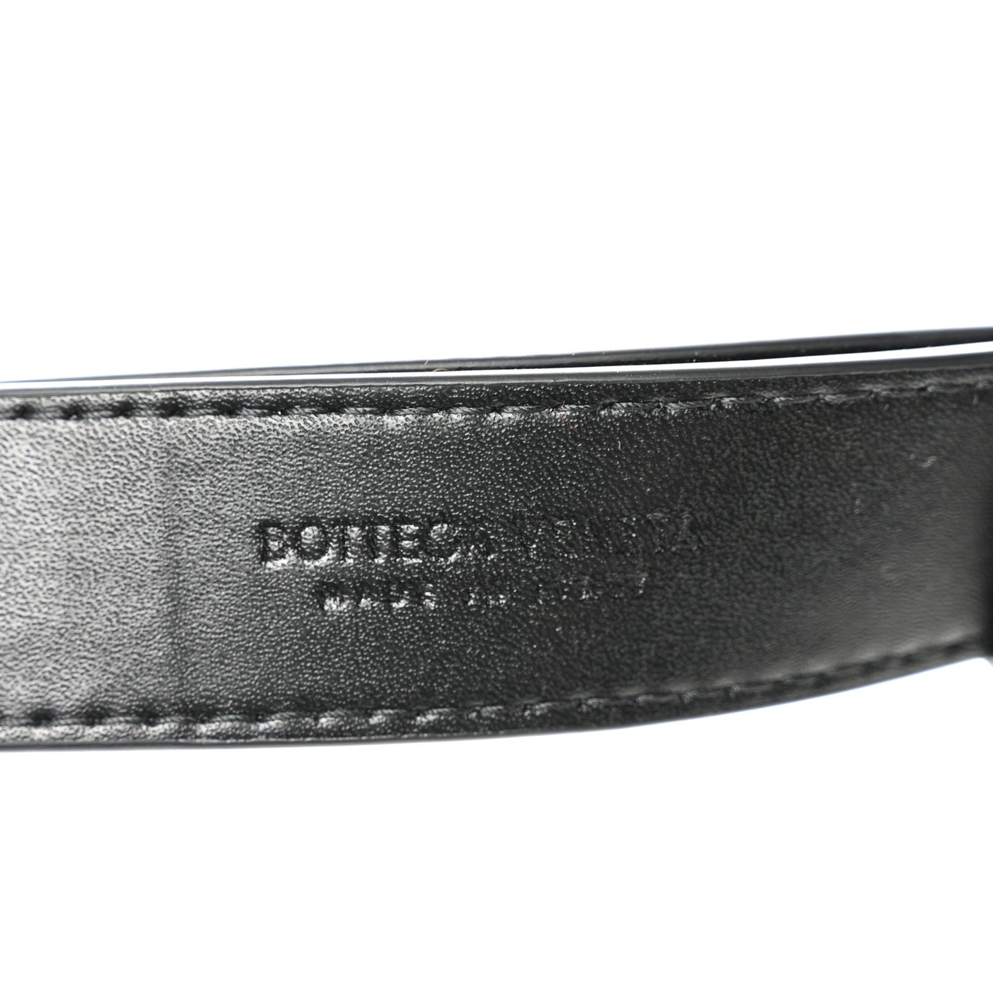 Nappa Maxi Intreccio The Belt Cassette Bag Black