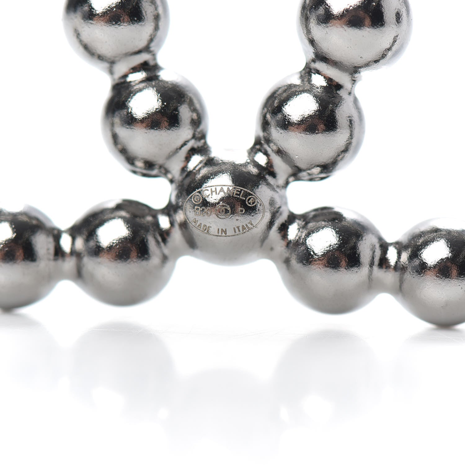Chanel Pearl Crystal Bright Young Things CC Brooch Silver 4 of 5