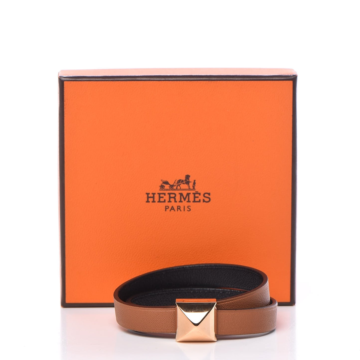 Swift Medor Infini Double Tour Bracelet T2 Black Gold
