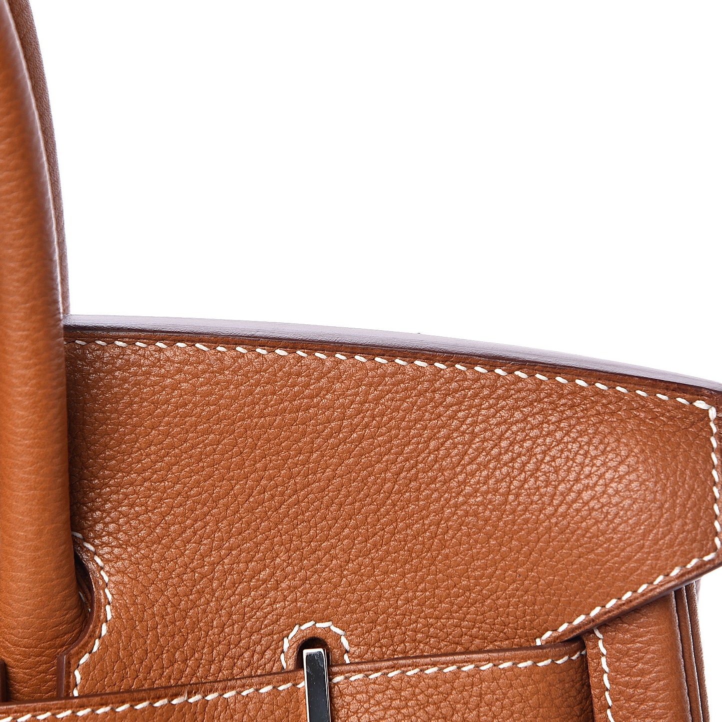 Natural Barenia Faubourg Birkin 35 Fauve