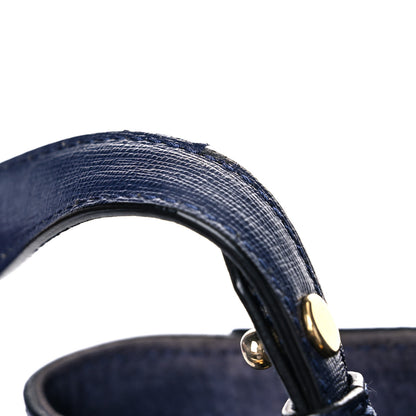 Fendi Vitello Elite Regular 2Jours Tote Blue 17 of 17