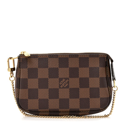Louis Vuitton Damier Ebene Mini Pochette Accessories 1 of 10