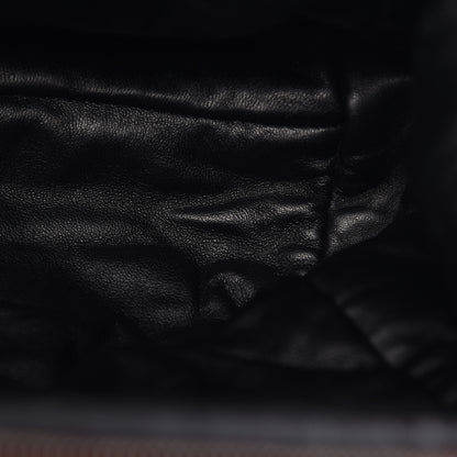 Chanel Lambskin Coco Cocoon Bowler Burgundy 11 of 16