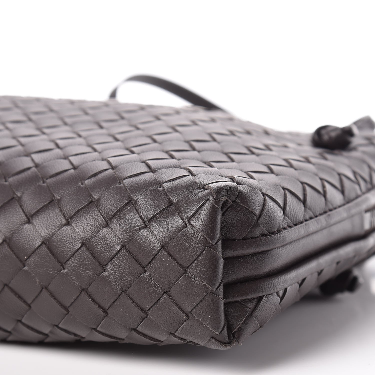 Bottega Veneta Nappa Intrecciato Pillow Crossbody Messenger Ebano 6 of 11