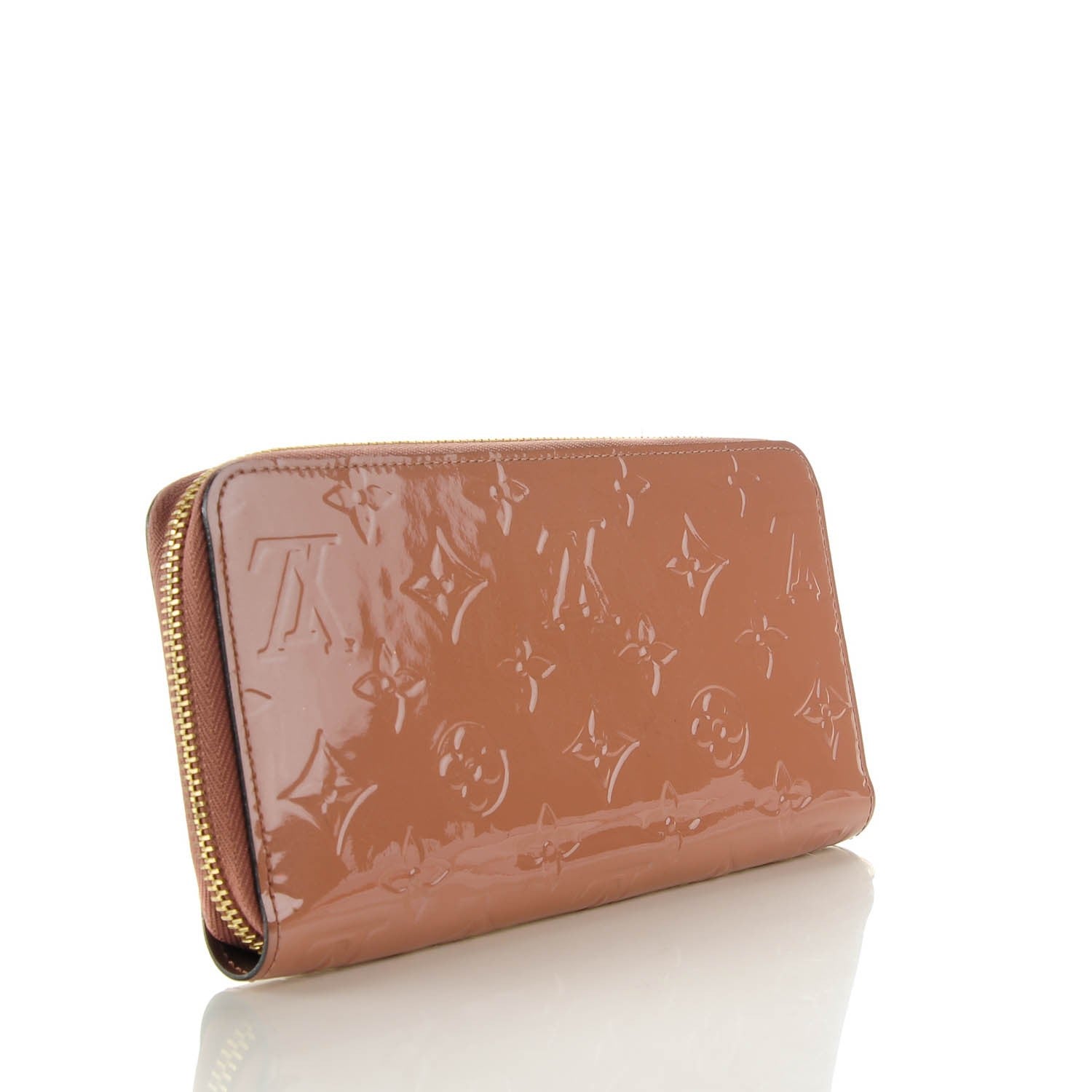 Louis Vuitton Vernis Zippy Wallet Beige Poudre 3 of 8