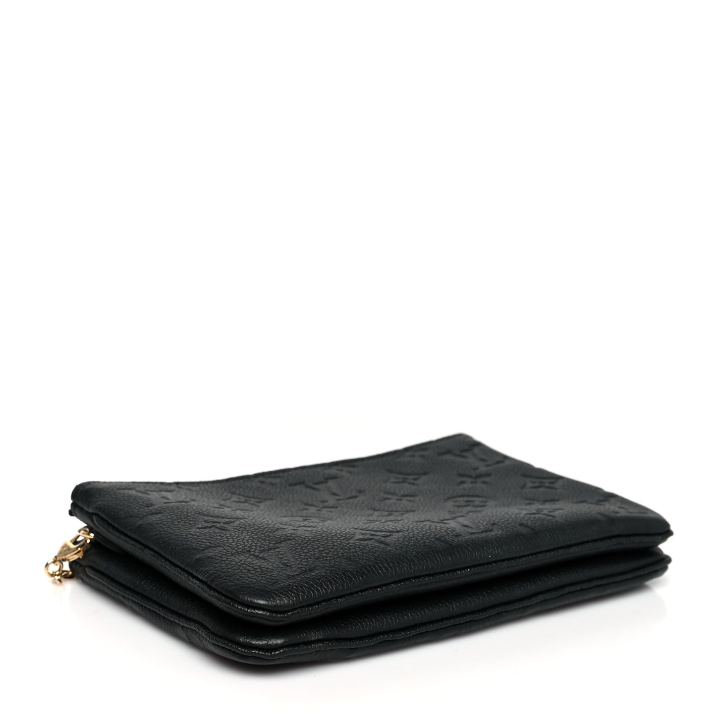 Empreinte Double Zip Pochette Black