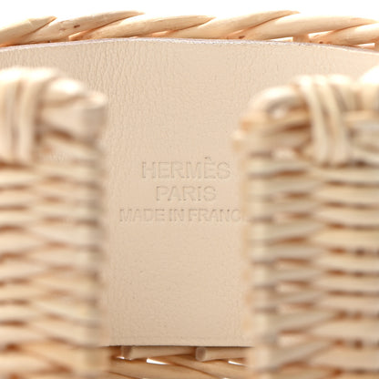 Hermes Barenia Osier Collier De Chien CDC Picnic Bracelet T2 Nata 4 of 5