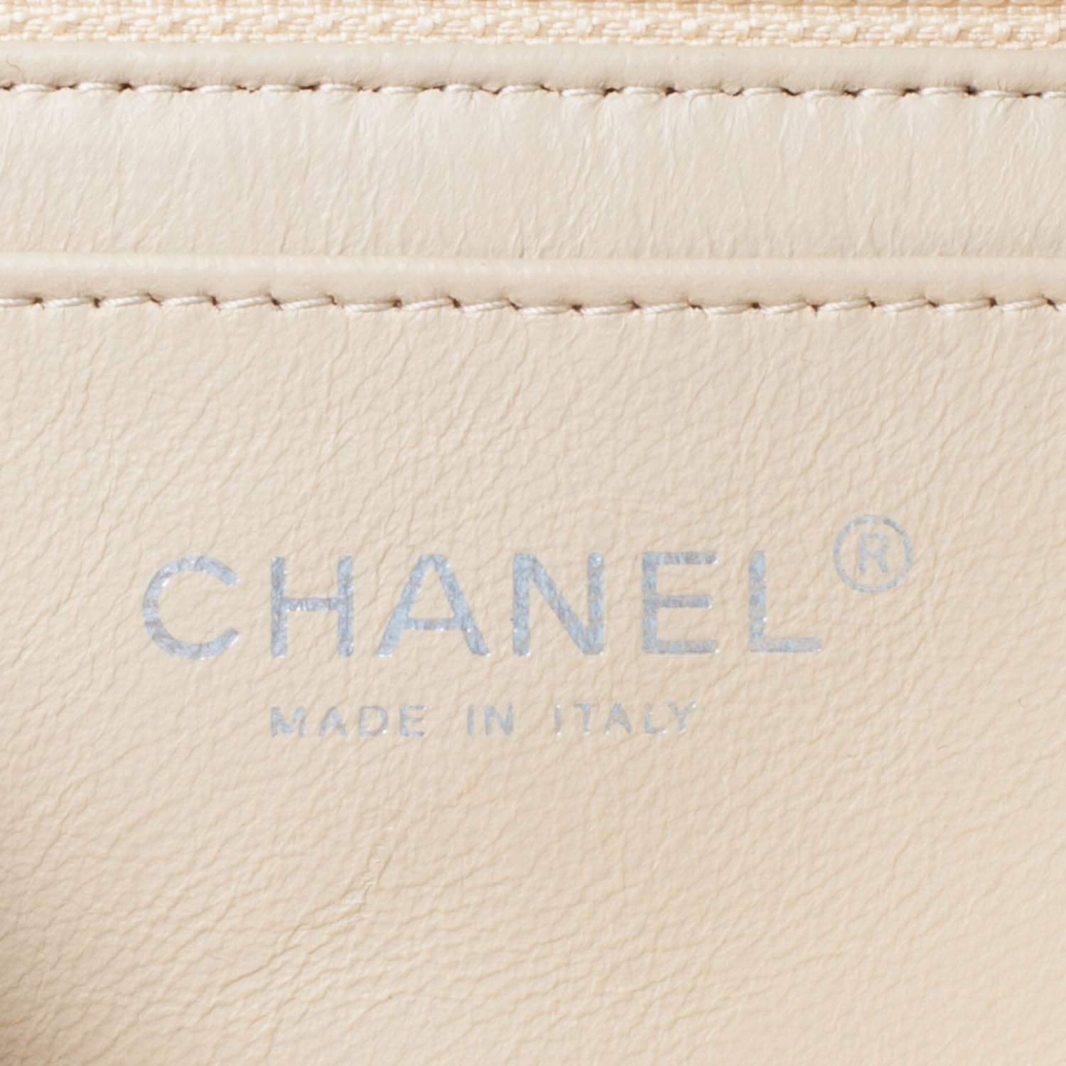 Chanel Caviar Quilted Mini Flap Beige Clair 8 of 11