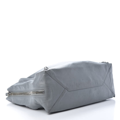Balenciaga Veau Papier A4 Zip Around Tote Grey 4 of 19