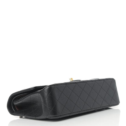 Chanel Caviar Quilted Medium Double Flap Black 4 of 15