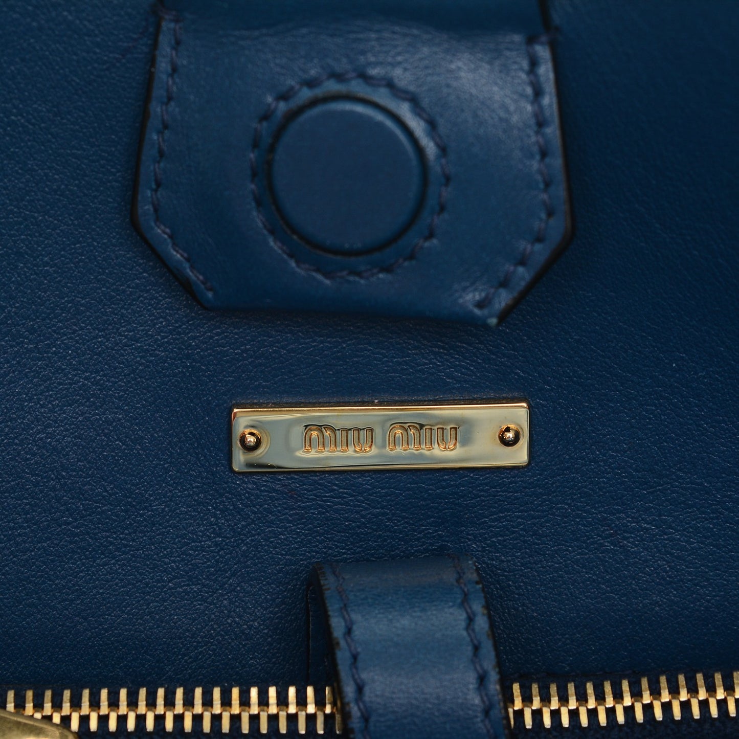 Vitello Soft Tote Cobalto