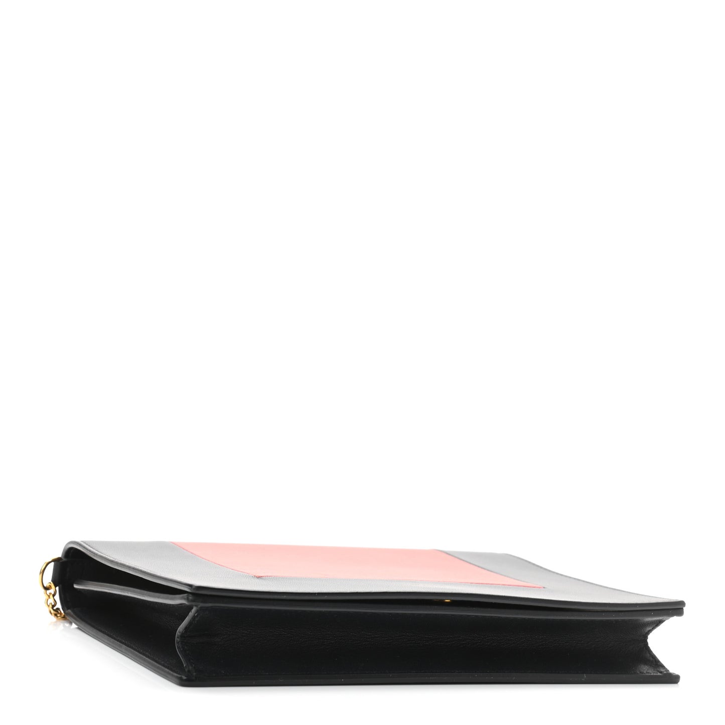 Smooth Lambskin Frame Evening Chain Clutch Dark Navy Claycourt