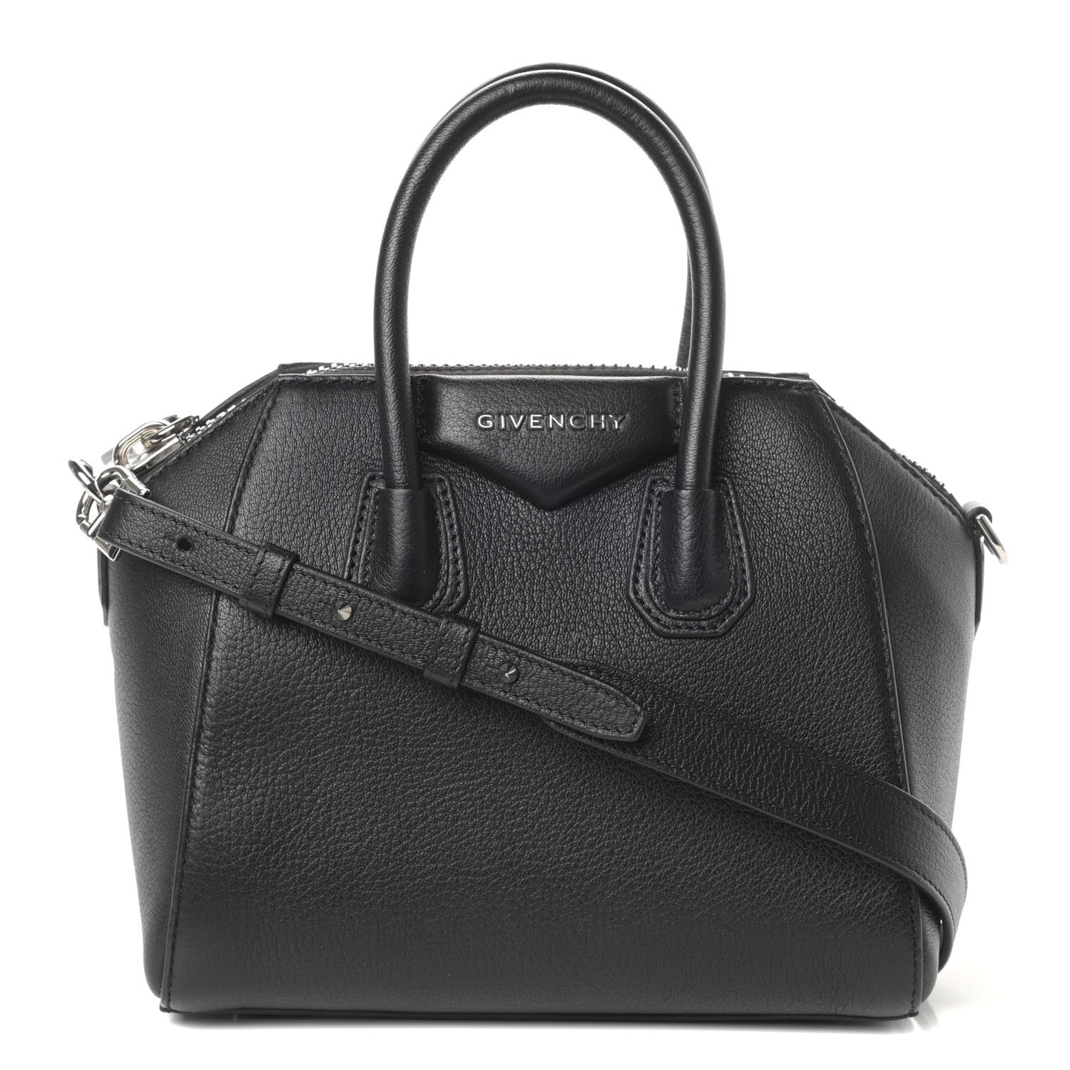 Givenchy Sugar Goatskin Mini Antigona Black 1 of 9