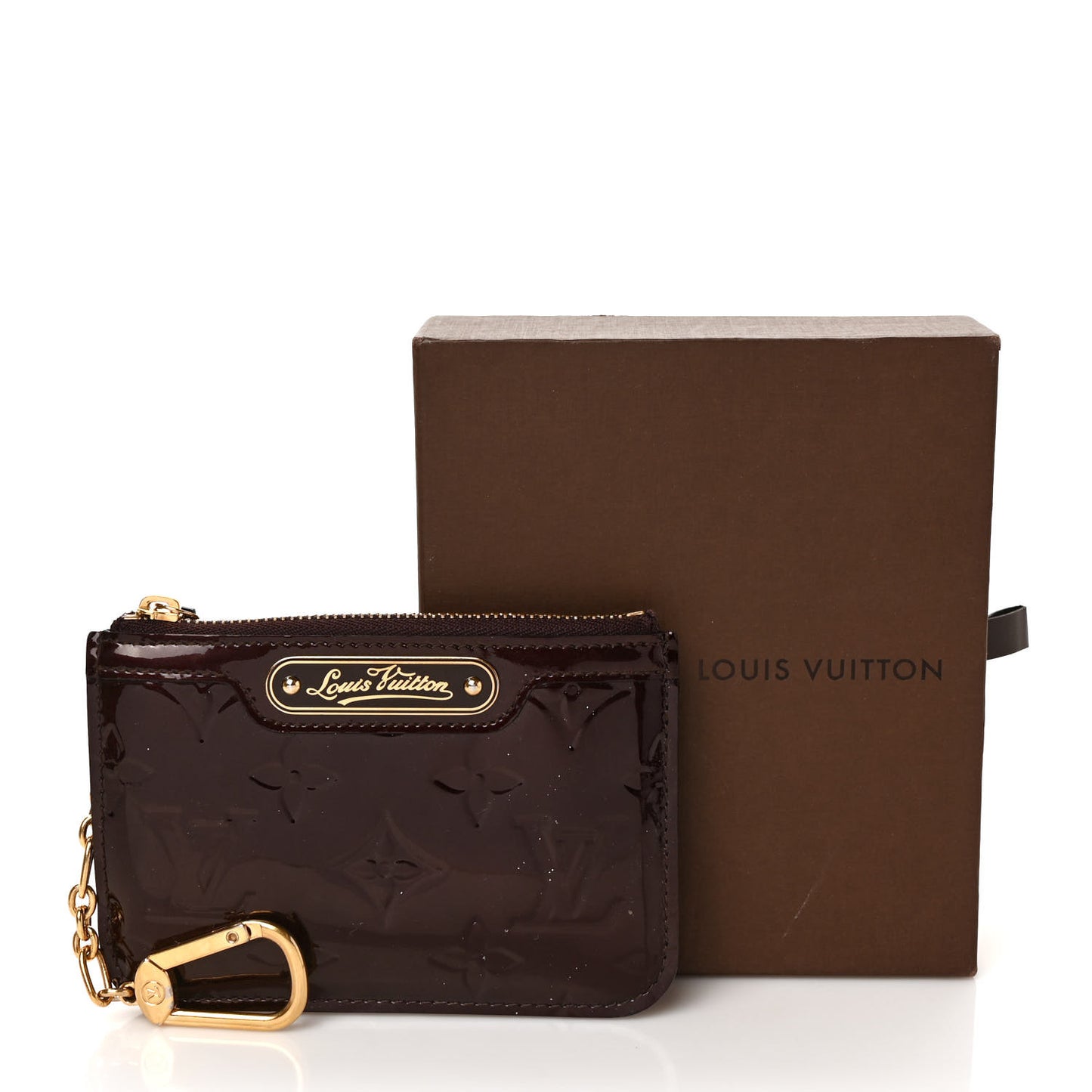 Vernis Key Pouch Amarante