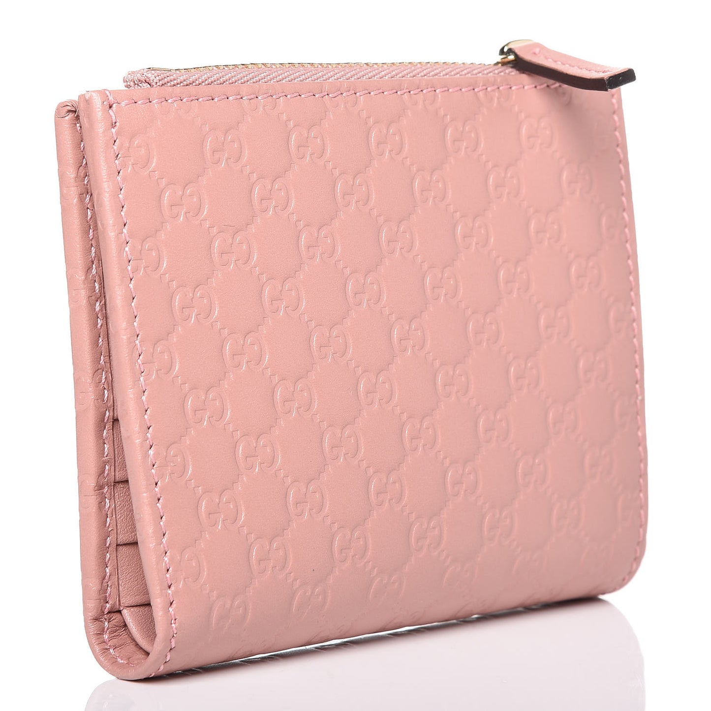 Microguccissima Bi-Fold Wallet Soft Pink