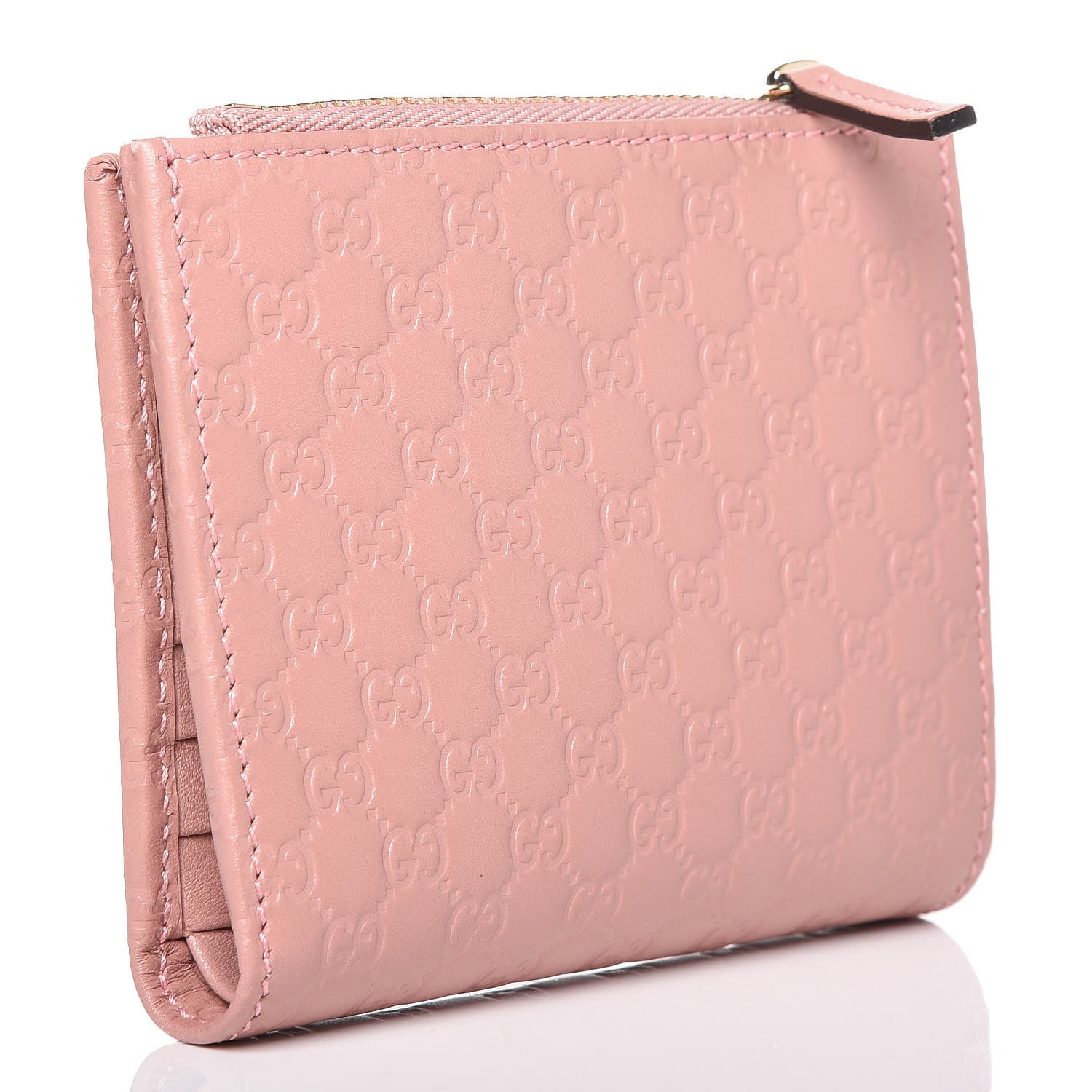 Gucci Microguccissima Bi-Fold Wallet Soft Pink 3 of 8