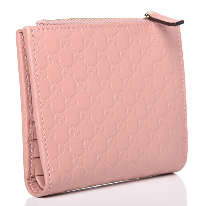 Gucci Microguccissima Bi-Fold Wallet Soft Pink 3 of 8