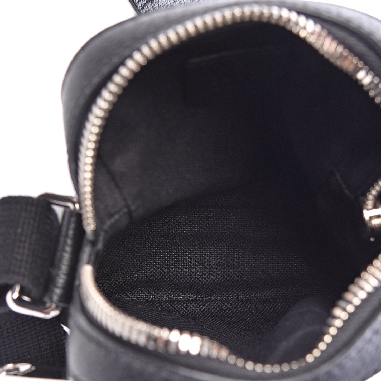 GG Supreme Monogram Psychedelic Messenger Bag Black