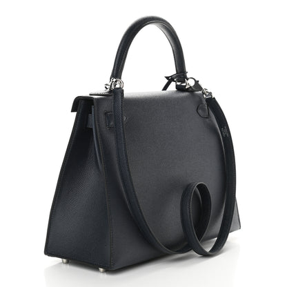 Hermes Epsom Kelly Sellier 28 Bleu Indigo 3 of 11