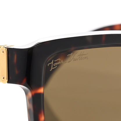 Louis Vuitton Square City Sunglasses Z1193W Tortoise 7 of 8