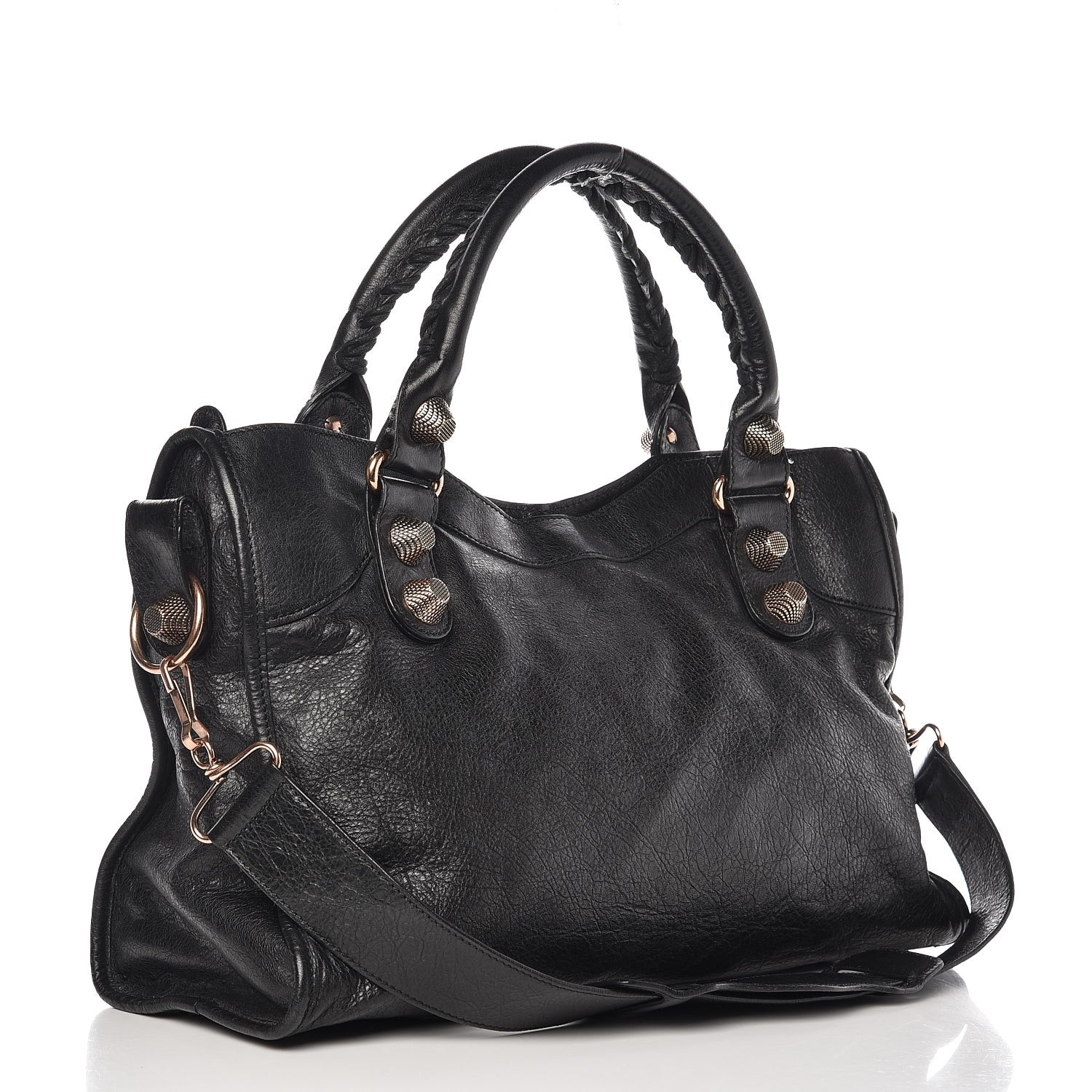 Balenciaga Agneau Giant 21 Rose Gold Hardware City Black 4 of 13