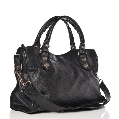 Balenciaga Agneau Giant 21 Rose Gold Hardware City Black 4 of 13