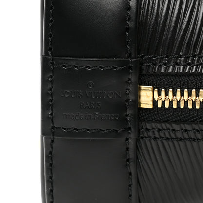 Louis Vuitton Epi Love Lock Alma BB Black 8 of 9