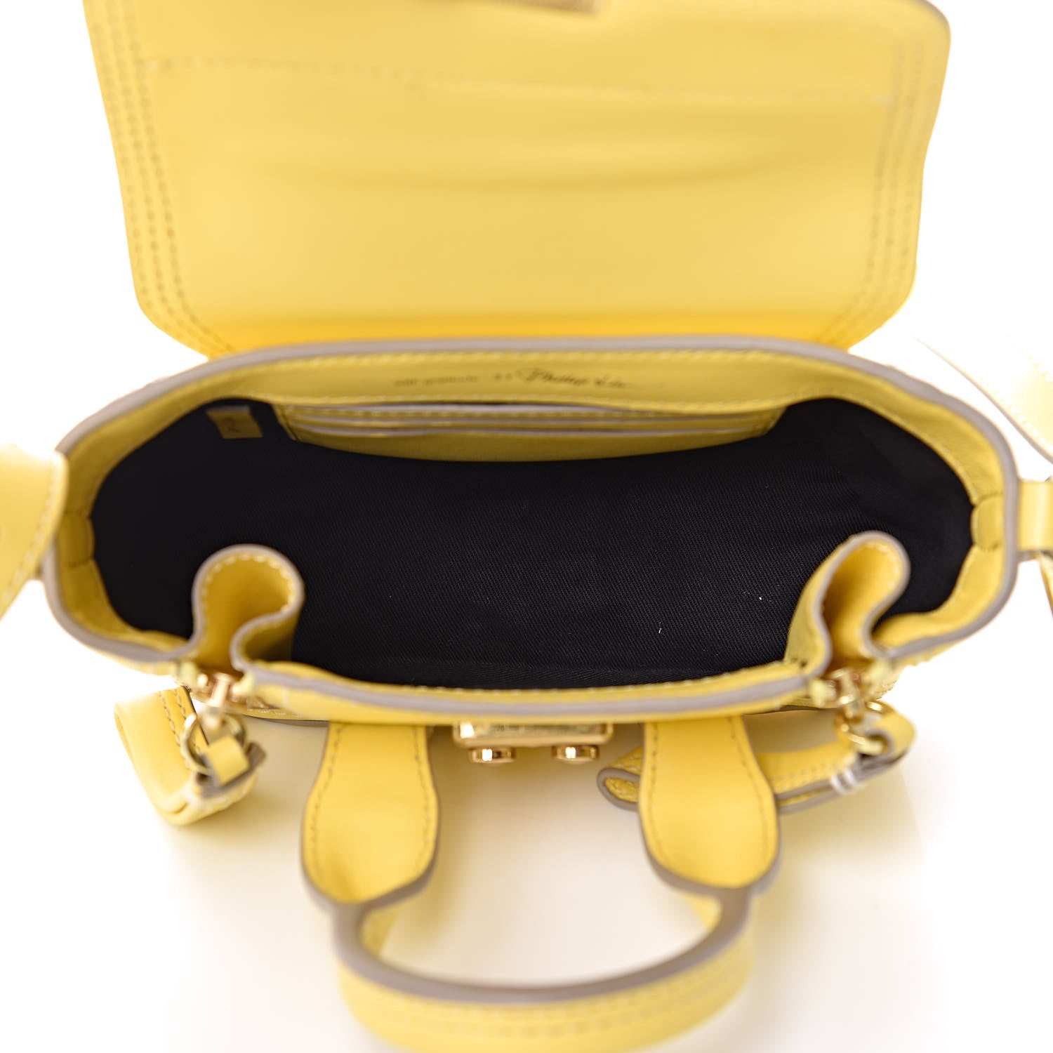 3.1 Phillip Lim 3.1 Smooth Calfskin Nano Pashli Satchel Pineapple 5 of 12