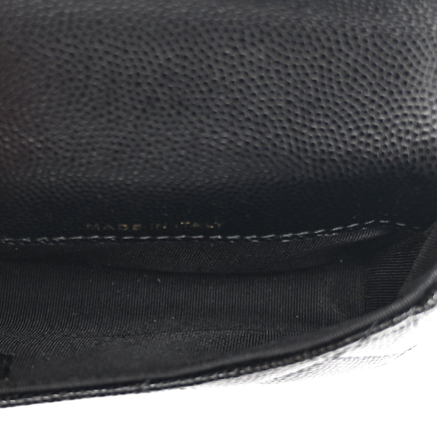 Chanel Caviar Quilted Mini Pearl On Top Coin Purse With Chain Black 5 of 11